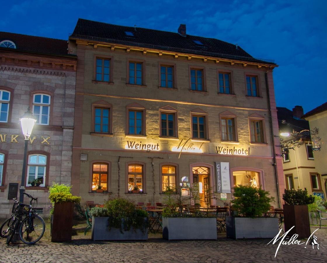 Muller! Das Weingut & Weinhotel Hammelburg Exterior foto